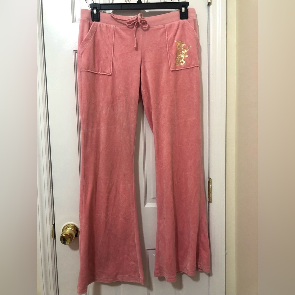 Juicy Couture Velour Track Pants